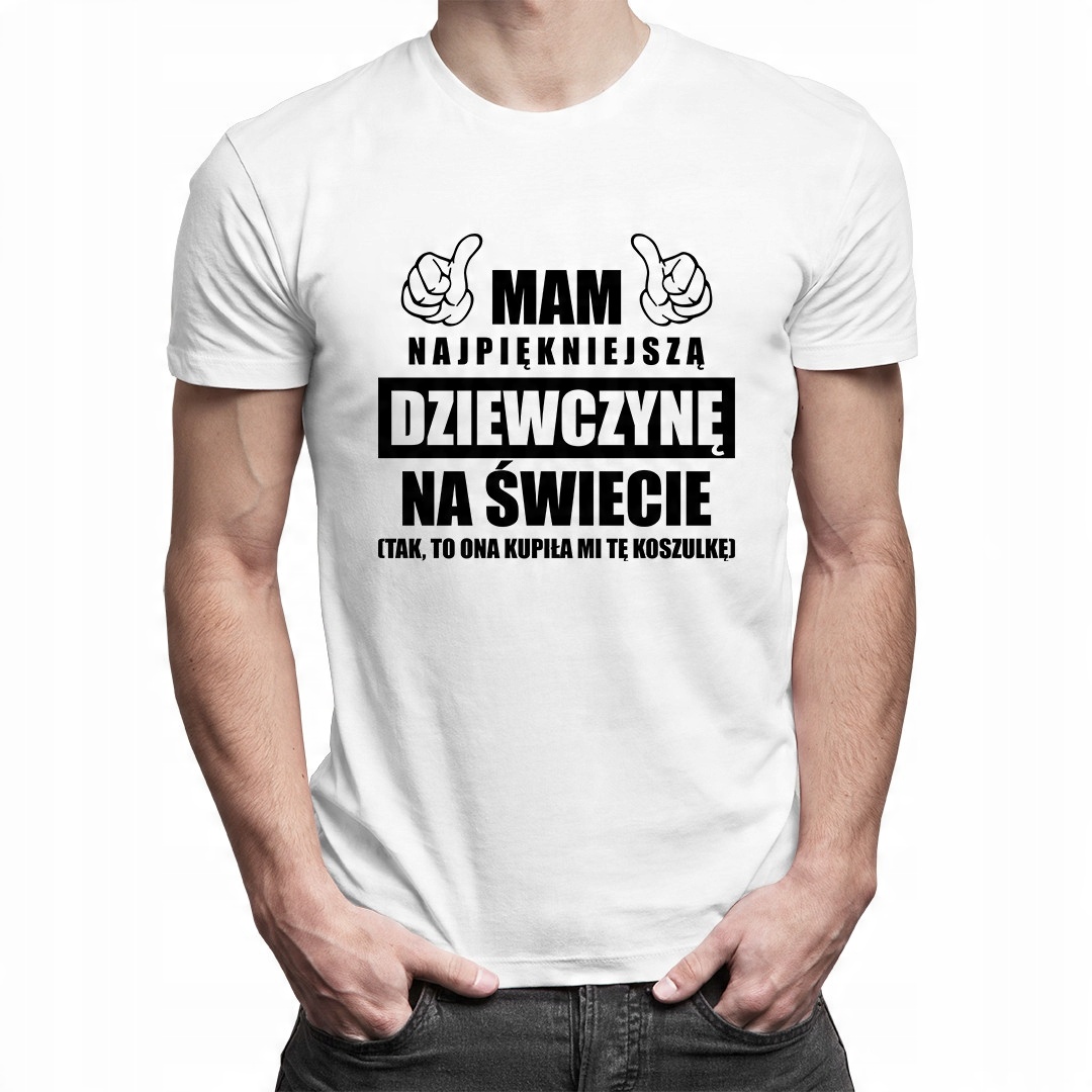 

Koszulka ze śmiesznym nadrukiem dla chłopaka