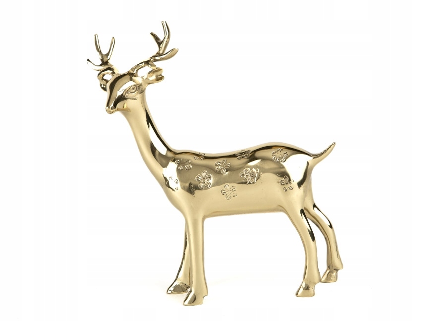 Ozdoba z mosadze Jeleň