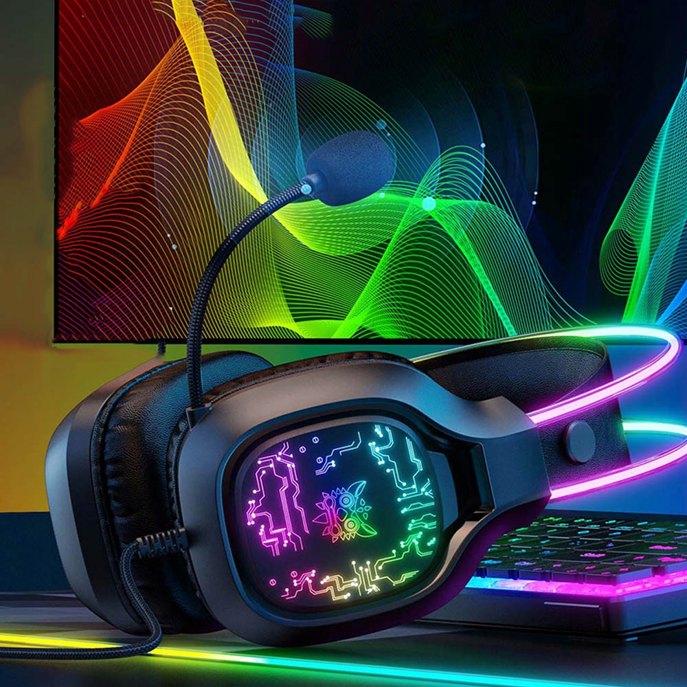 ONIKUMA X32 SŁUCHAWKI GAMINGOWE NAUSZNE PRZEWODOWE Z MIKROFONEM DO PC RGB Marka Onikuma