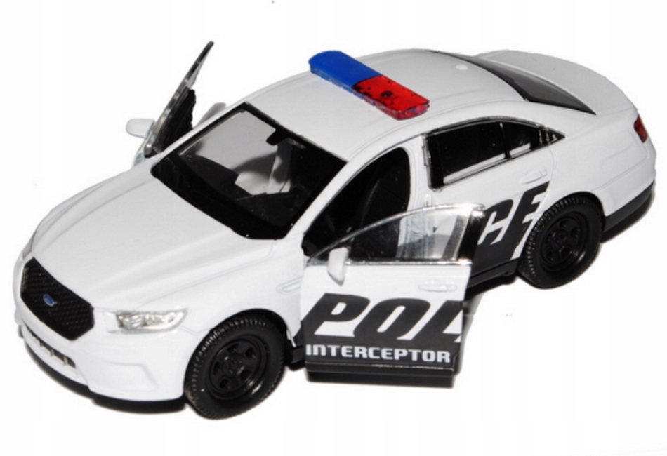 

Ford Interceptor Policja Model Welly 1:34 Biały