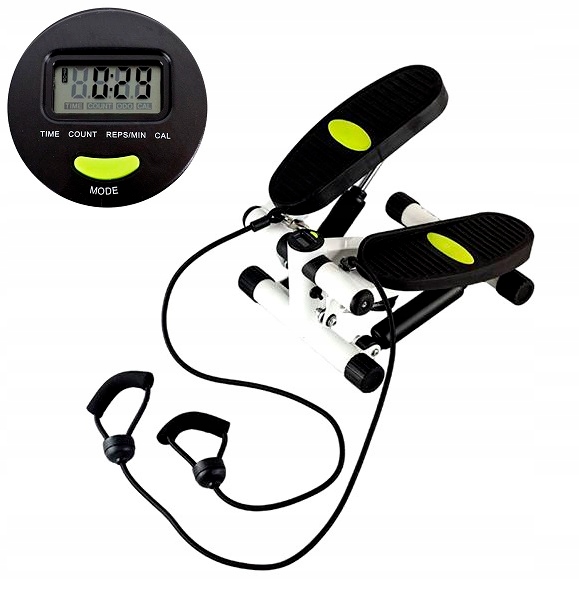 Stepper jednoduchý s lany a úchyty pro trénink cross aerobiku Hms