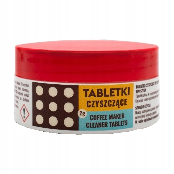 Tabletki Czyszczące Do Bloku Zaparzającego Ekspresu 100SZT. E-barista