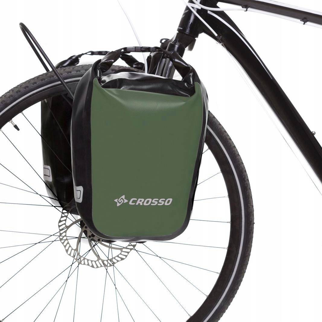 Sakwy Crosso Dry 30 System Crosso Zieleń leśna