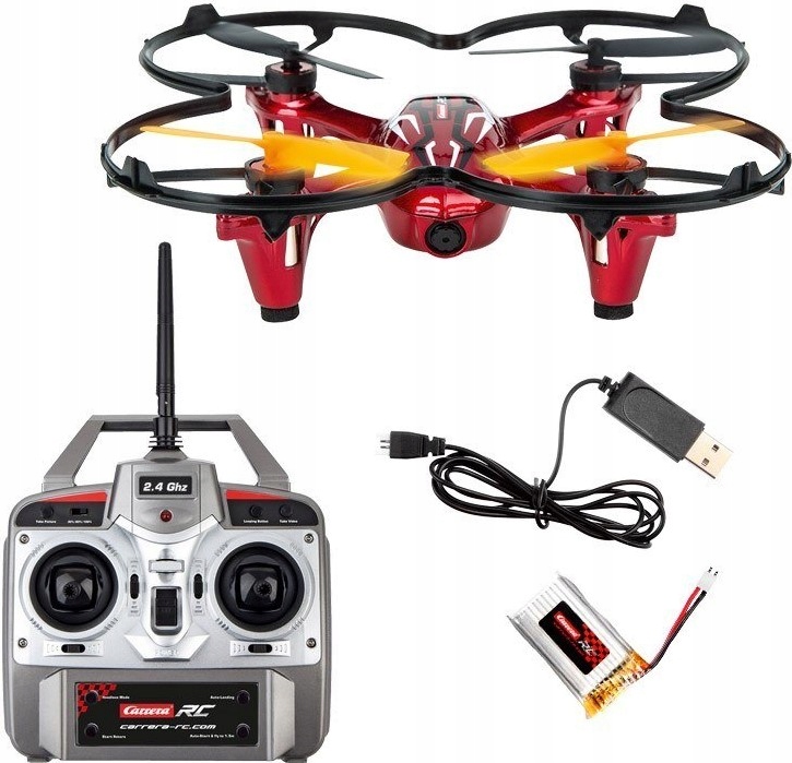 Dron Zdalnie Sterowany Quadrocopter Robi Zdjęcia