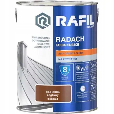 Rafil Radach cihlový Ral 8004 polomatný, 5L