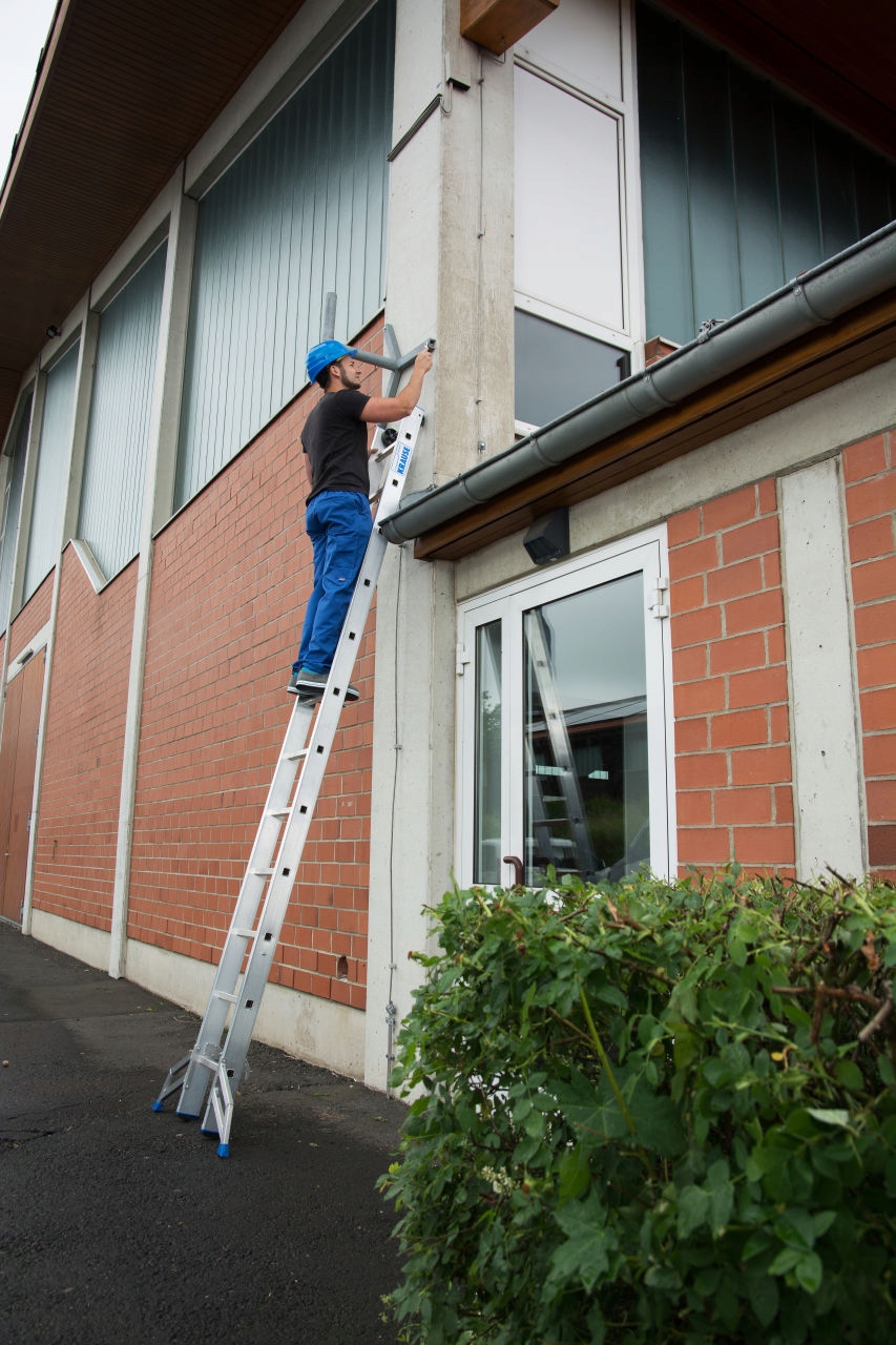 Drabina 3 elementowa Krause Stabilo 3x12 z rolkami Liczba elementów 3