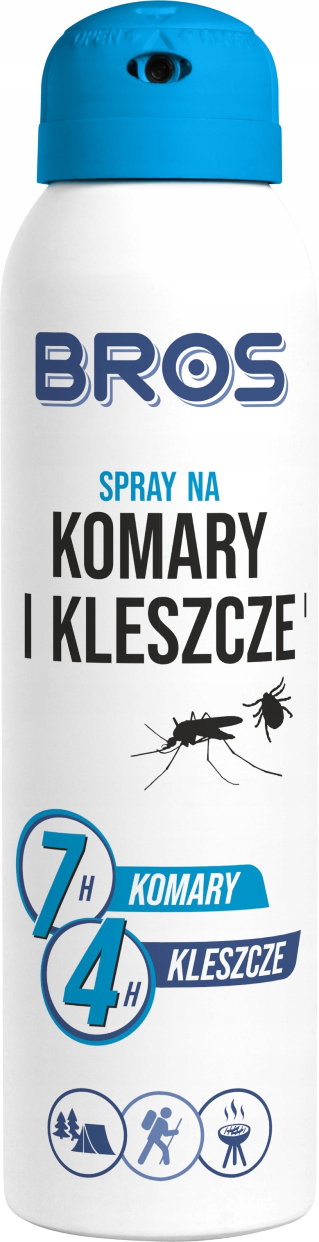 

Spray Bros na komary i kleszcze 90 ml środek