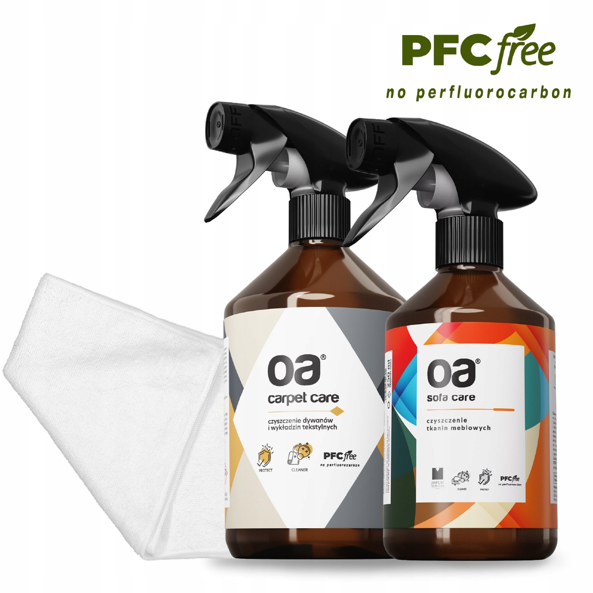 Levně Sada na čištění Koberců 500 ml Čalounění Látek 250 ml Oa