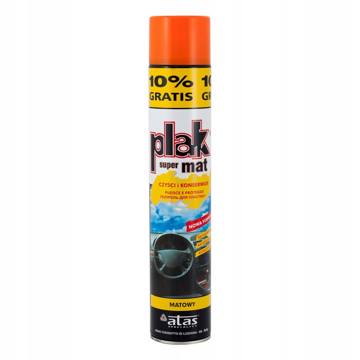 Plak Do Plastikow 750 Mat Pomaran