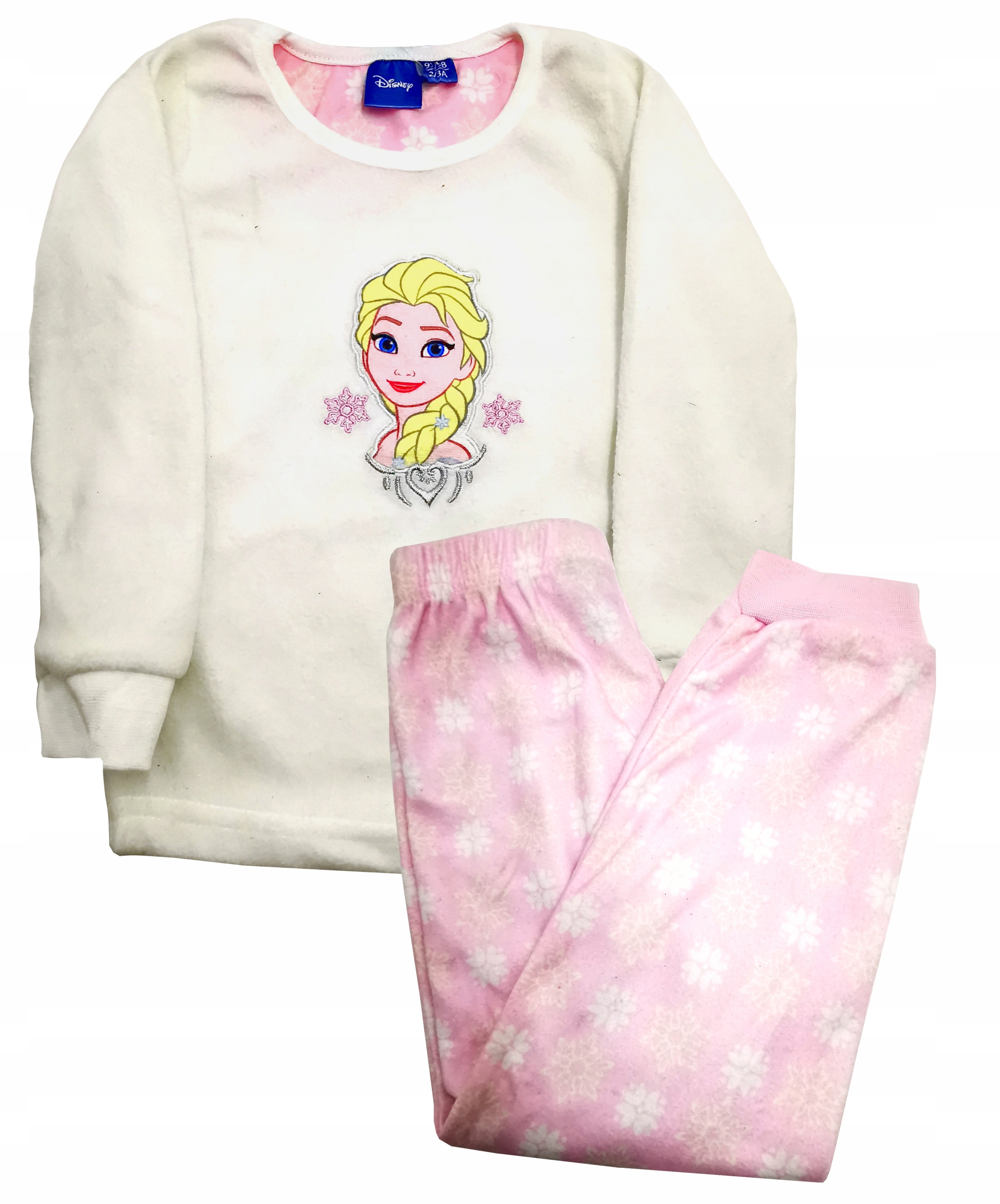 

Piżama dziewczęca polarowa Kraina Lodu 104/110