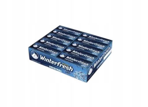 žvýkačka Winterfresh Original bez cukru 14g x 30 kusů