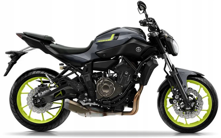 Samolepky Na Motocykl Juula Pro Yamaha Mt 07 2016-2017 Šedé