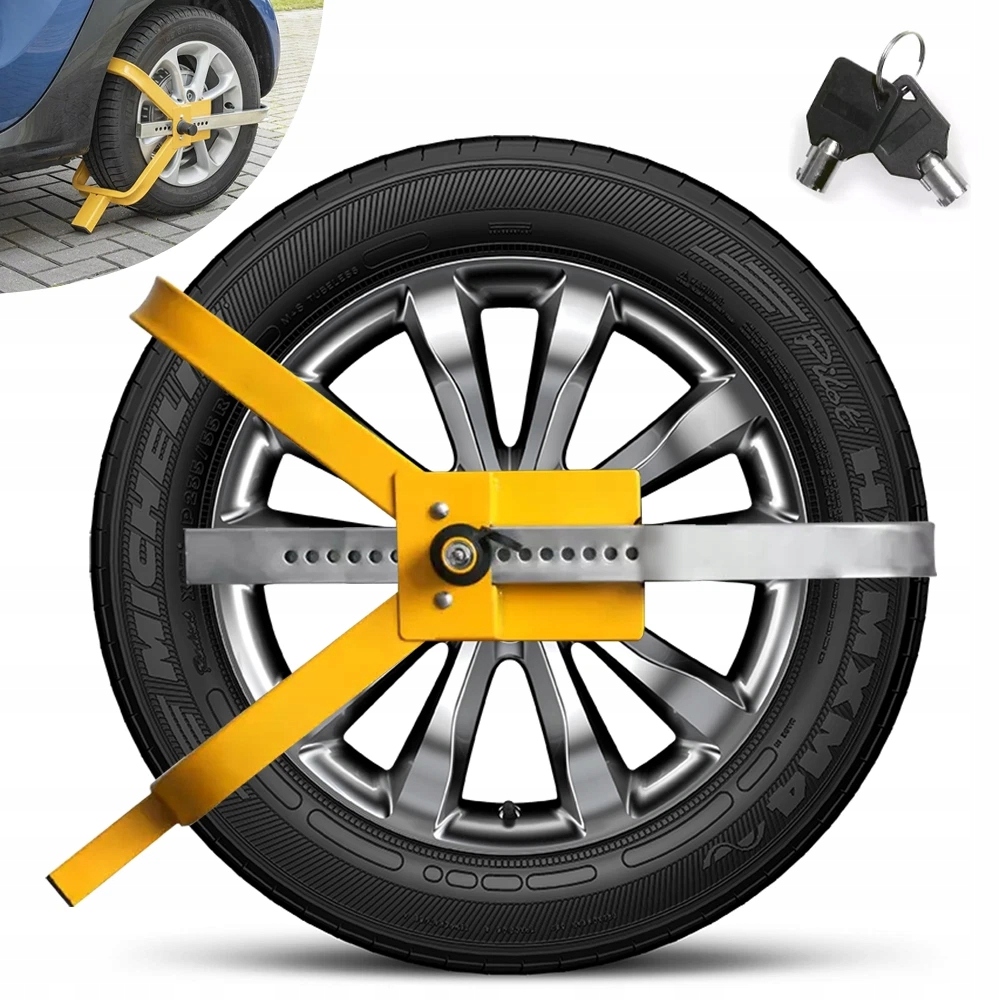 Univerzální Protikrádežový Zámek Na Kolo Auta Pro Kola Přívěsů