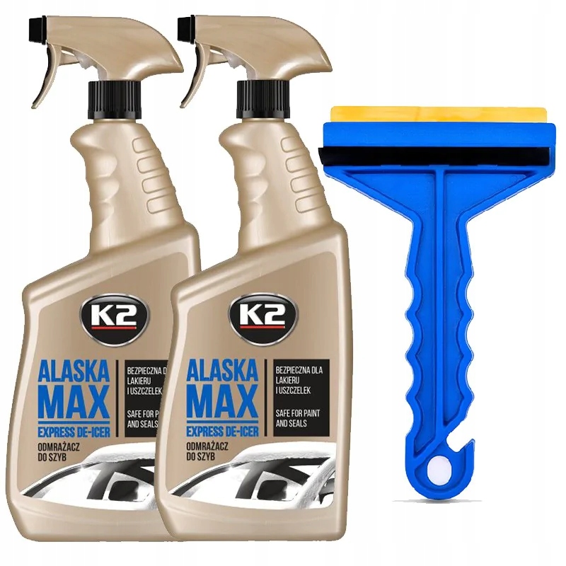 

K2 Alaska Max 700ml Odmrażacz skrobaczka mosiężna