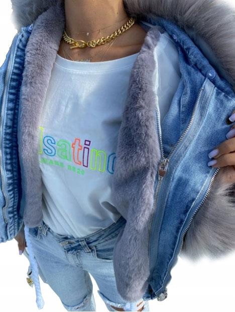 

Kurtka Jeansowa Z Futerkiem Katana Futerko Miś S/m