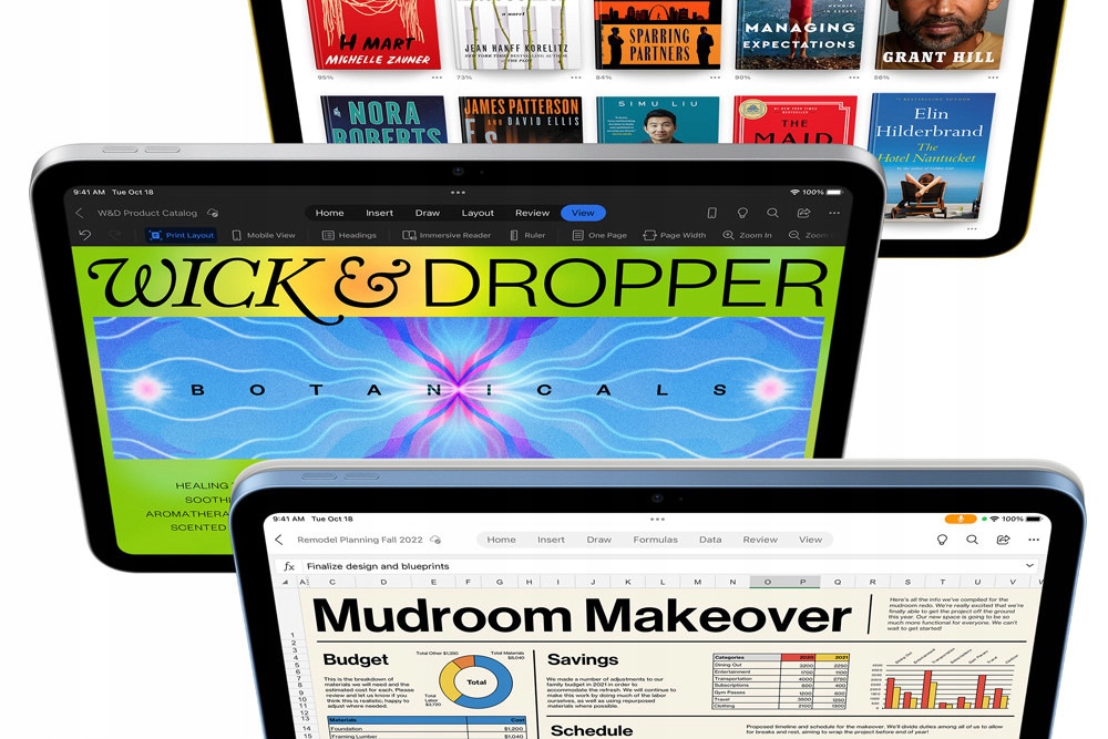 Tablet APPLE iPad 10.9" 10 gen. 64 GB Wi-Fi Transmisja danych brak