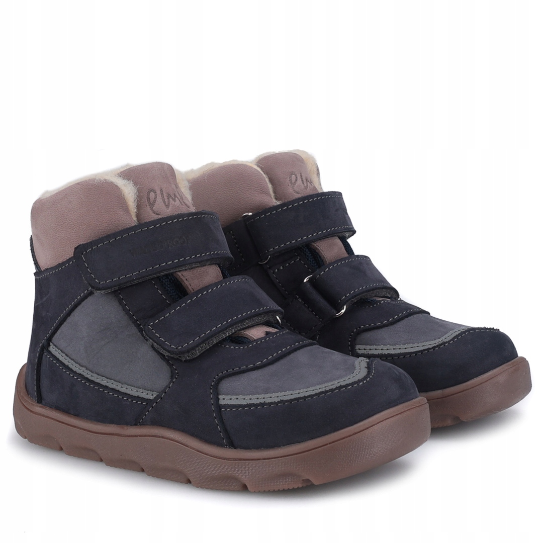 Emel EV2809-16 Trzewik Atlas Zima Membrana Wełna Barefoot r.23