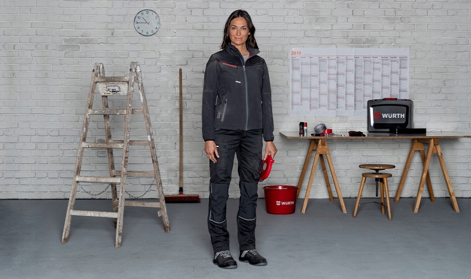 SPODNIE ROBOCZE DAMSKIE WURTH STRETCH X LADY 40 Rodzaj spodni do pasa