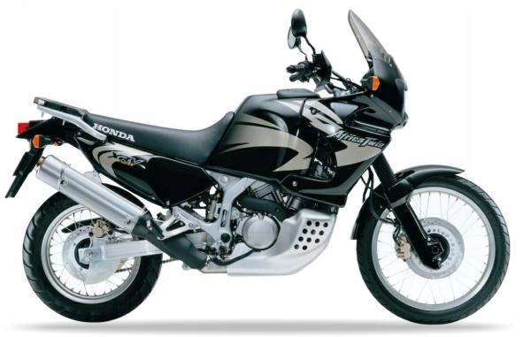 Samolepky Juula Pro Honda Xrv 750 Africa Twin 2000-2003 Černá NH1