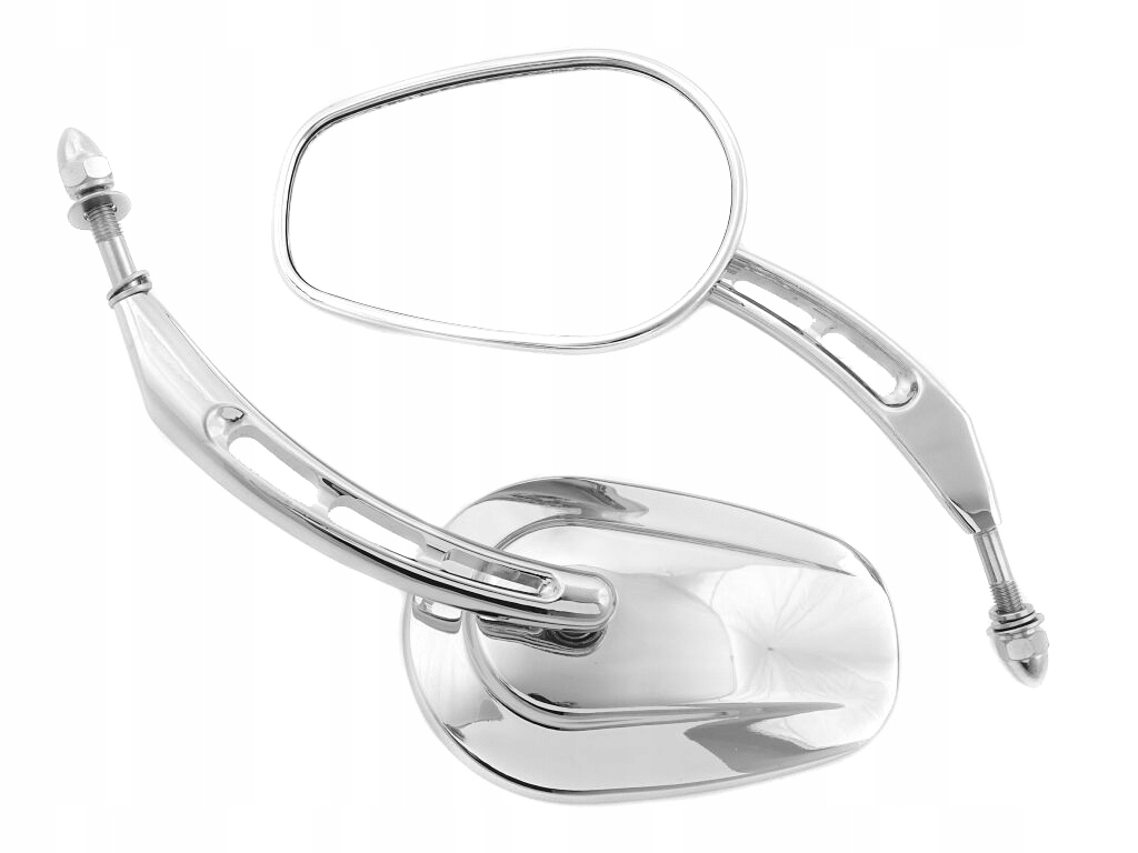 LU-514 - ХРОМОВАНІ ДЗЕРКАЛА ЗАДНЬОГО ВИДУ-HARLEY DAVIDSON HD H-D