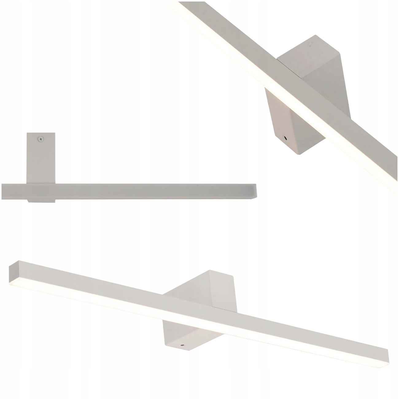 Nástenná Lampa Nevada 60 CM Biela IP44 Led 20W Neutrálna Farba 4000K
