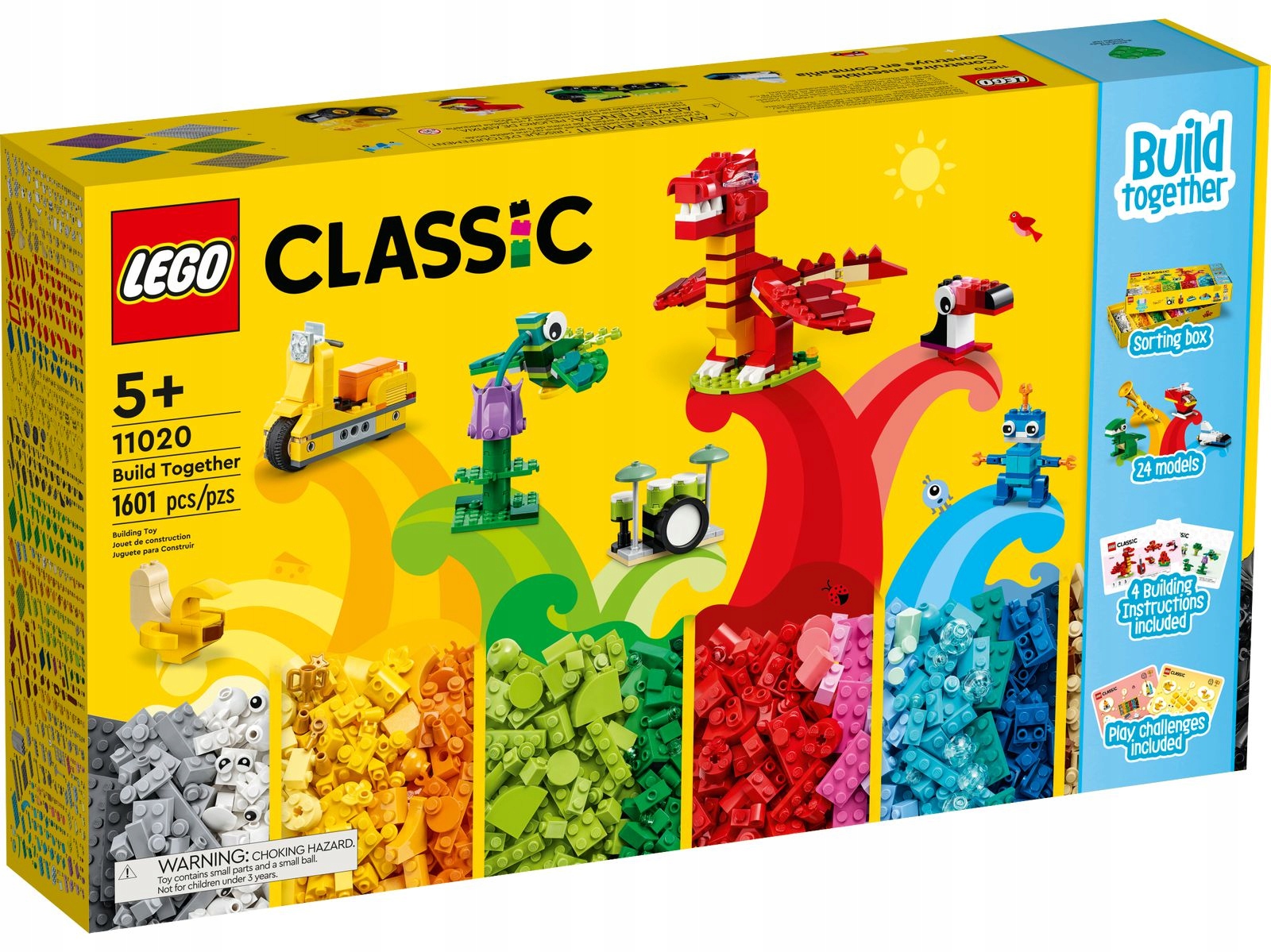 

Oryginalne Lego Classic 11020 Wspólne budowanie