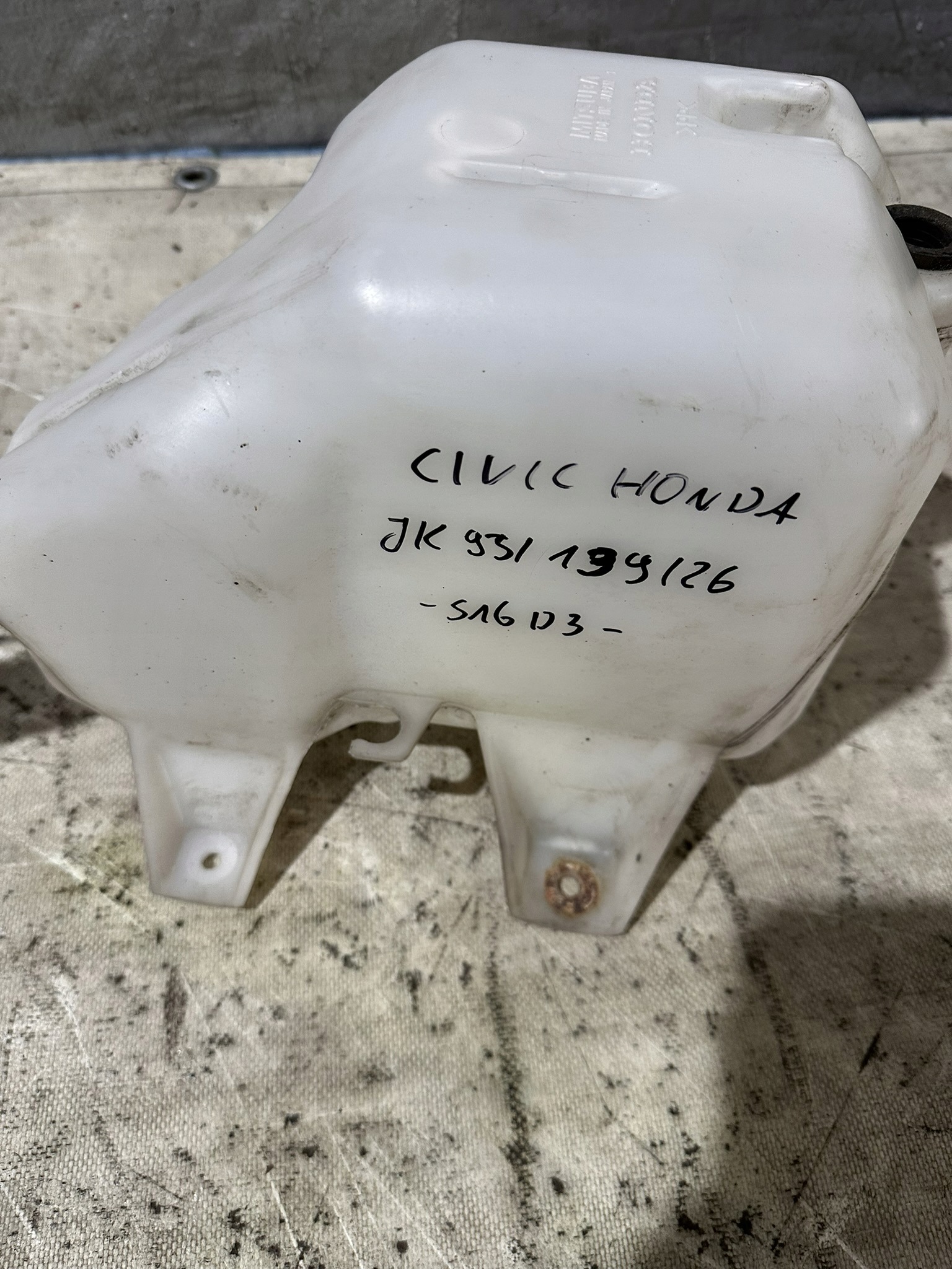 spremnik gasa DO mlaznice HONDA CIVIC VIII
