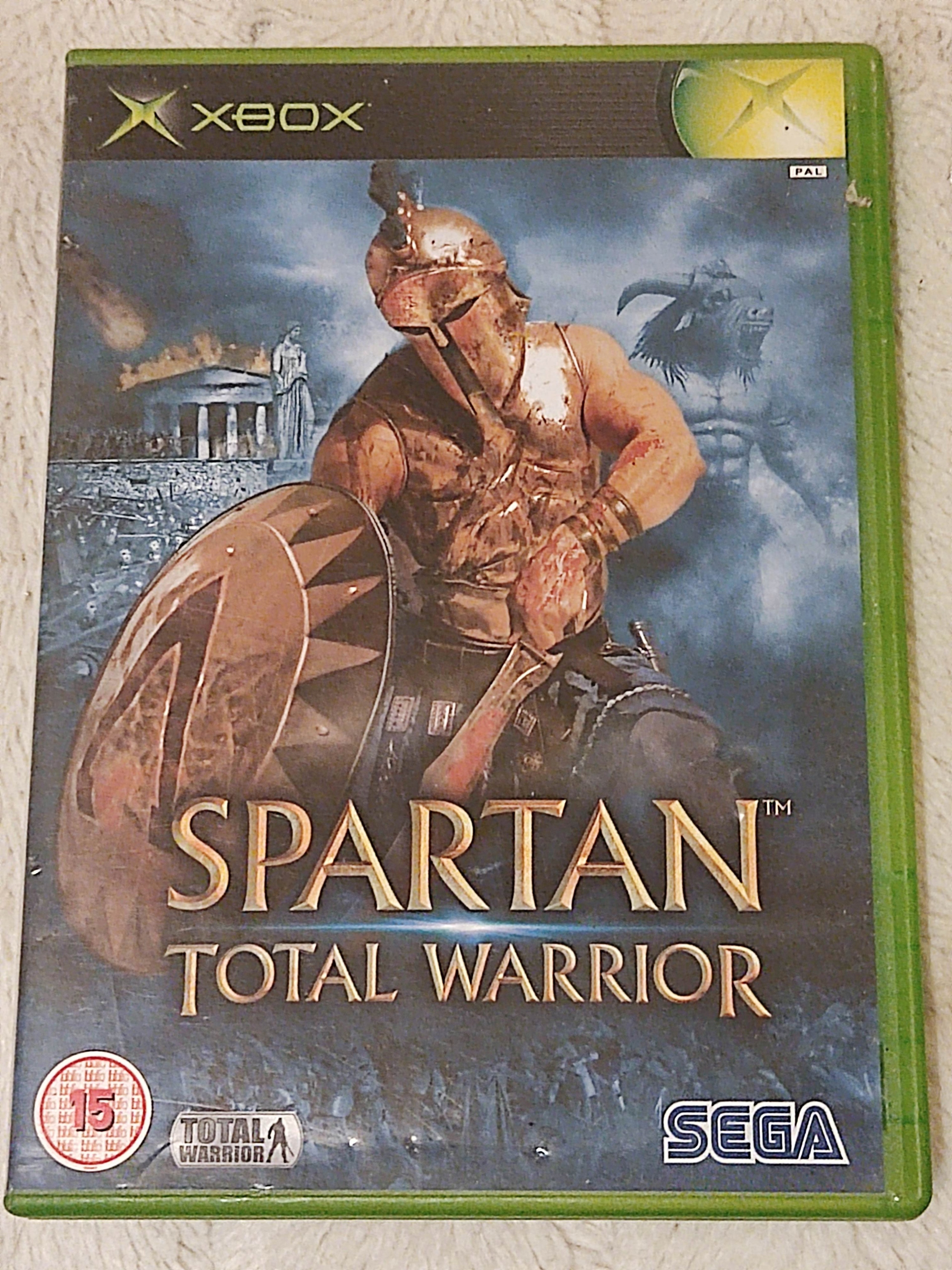 XBOX SPARTAN TOTAL WARRIOR GRA X BOX CLASSIC