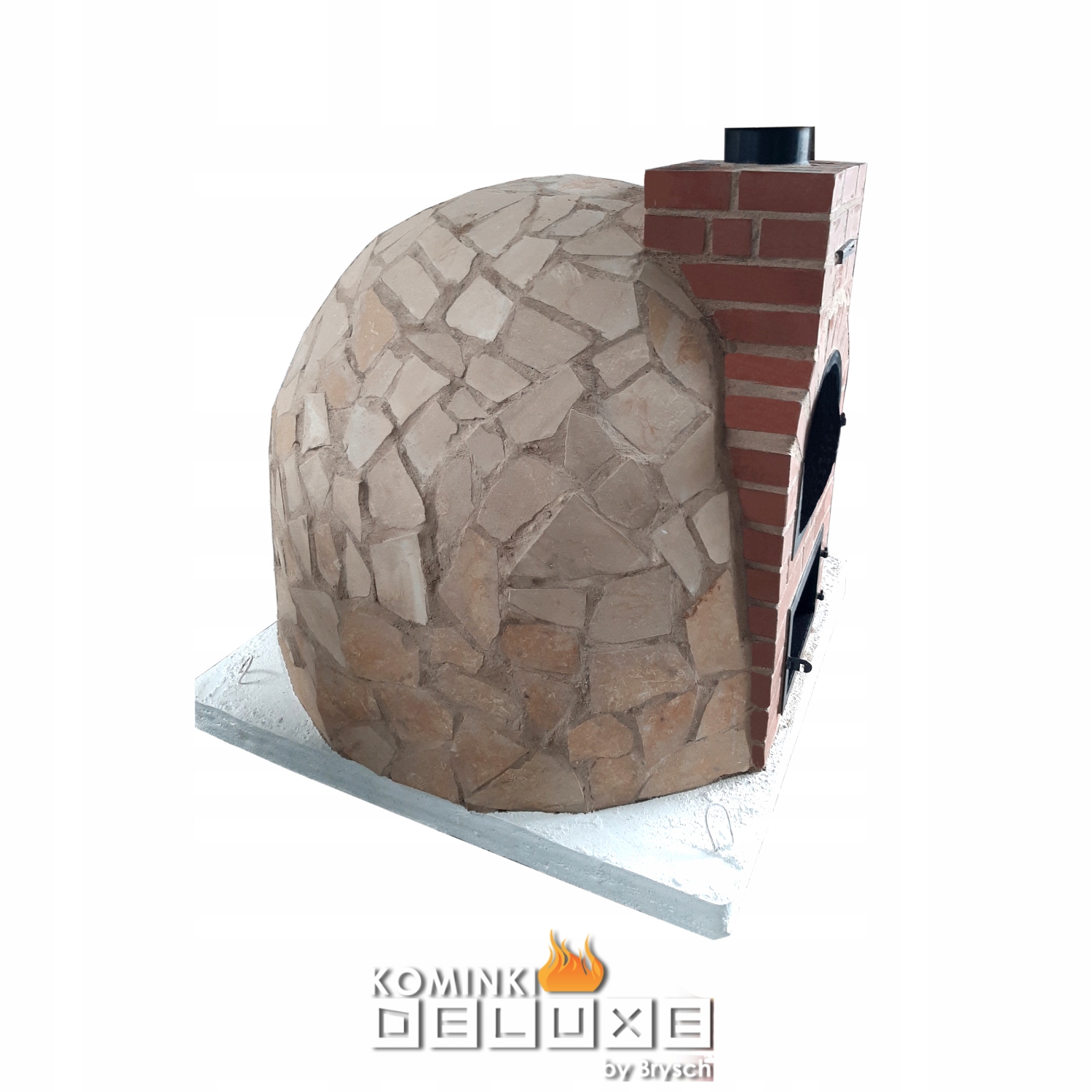 Piec chlebowy pizzy opalany drewnem STROMBOLI 100 Model piec szamotowy stromboli