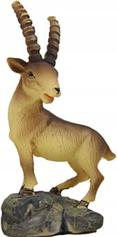 

Koziorożec na kamieniu- 6cm wys. do figur 8-10cm