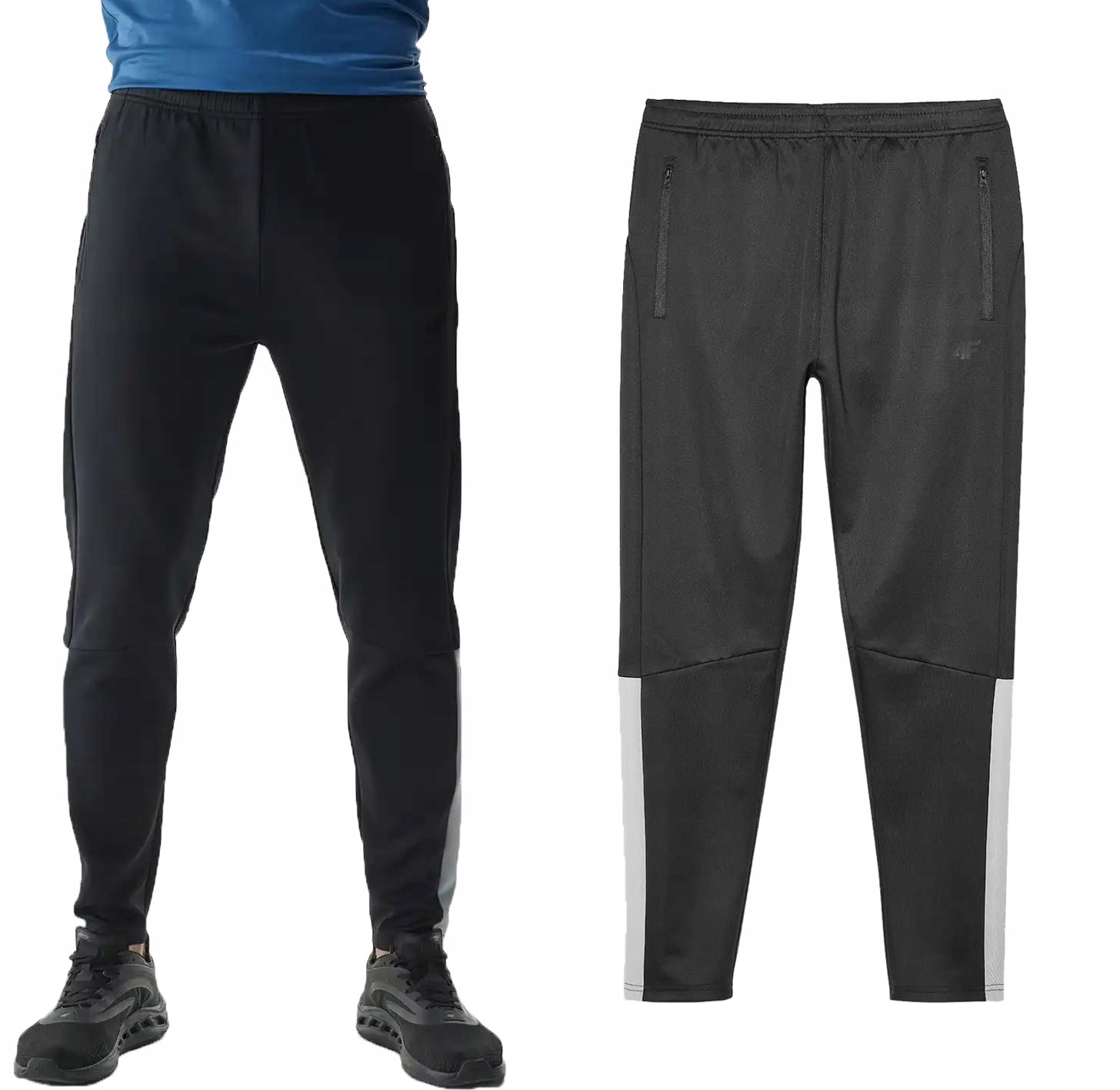 4F Spodnie treningowe 4FWAW24TFTRM683-20S czarne r.XL