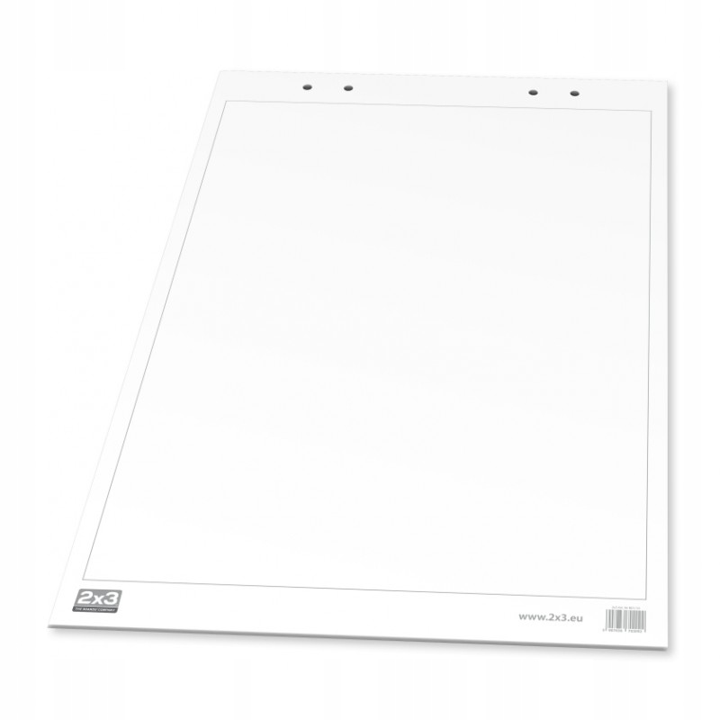 BLOK FLIPCHART 2X3 GŁADKI A1 ECOBOARDS 10 KARTEK