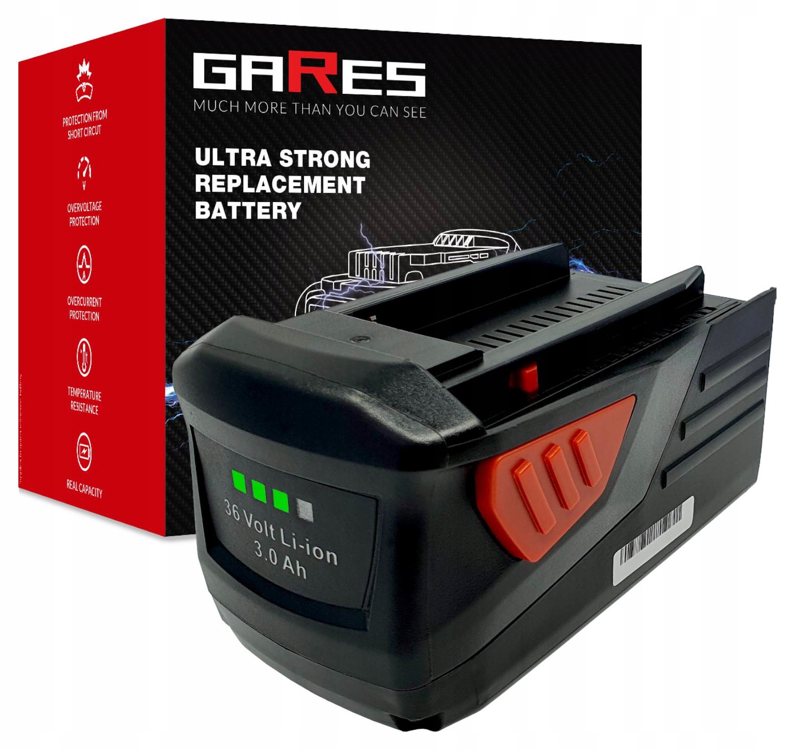 Baterie Akumulátor pro Hilti B36/5.2 Te 6-A36 Te 6-A B36/3.9 36V 3Ah