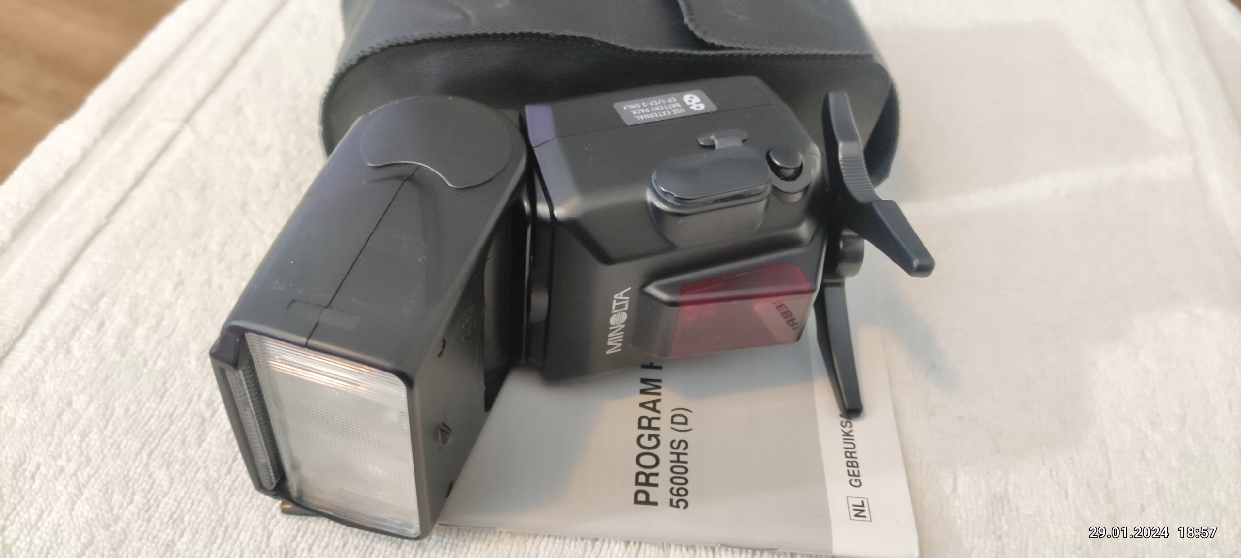 Mocna Lampa MINOLTA 5600HS(D) 5600 HSD 5600HS-D do SONY MINOLTA IDEAŁ