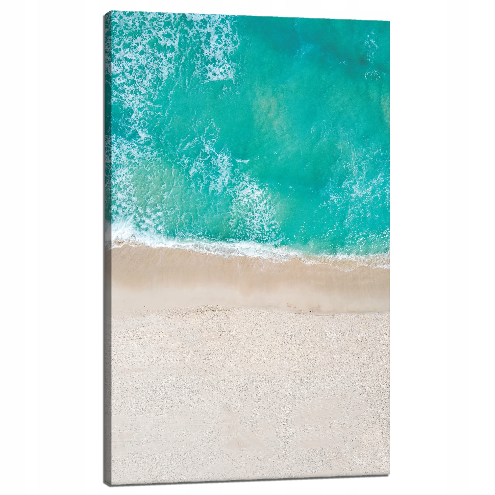 Obraz na plátně Voda Pláž Vlny Slunce 60x100 cm Ideální jako dárek
