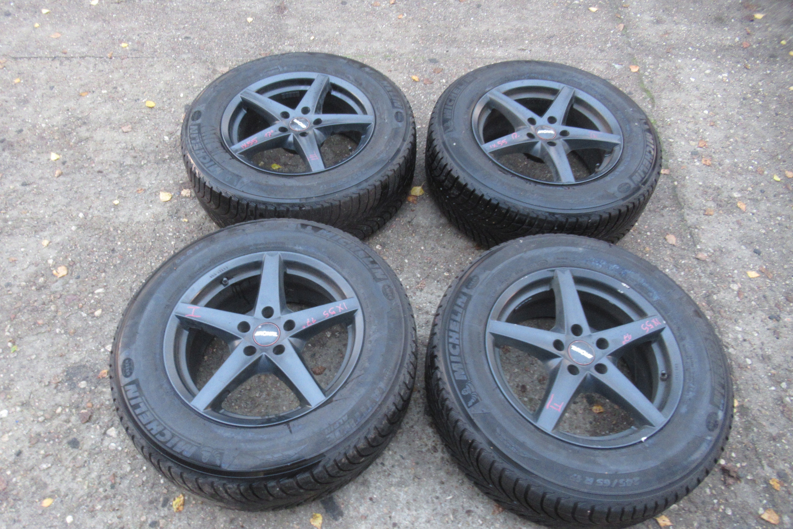 HYUNDAI IX55 discs aluminium disc 17" KBA 45651 KOMPLET