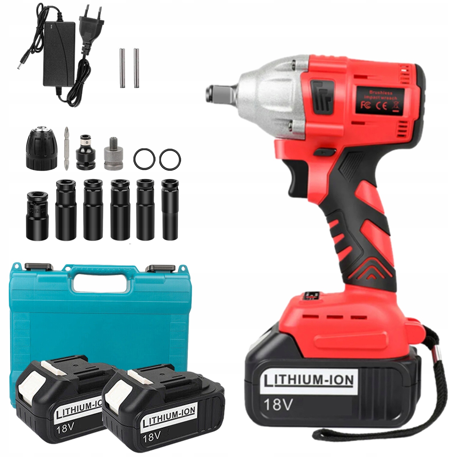 KLUCZ UDAROWY ELEKTRYCZNY 2100W 1/2 650NM+ WALIZKA