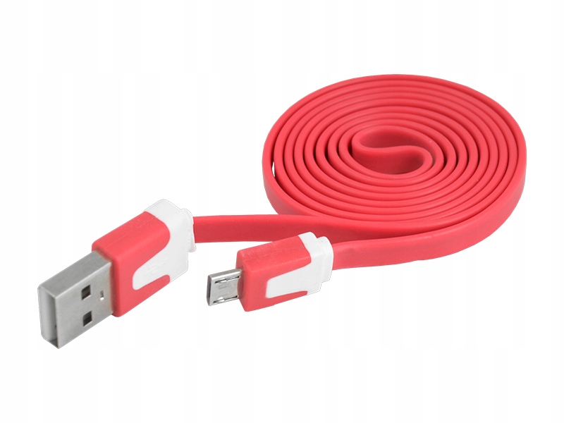 Kabel Ltc micro USB LX8396 czerwony