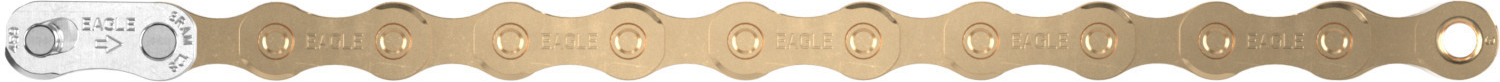 Řetěz Sram S500 Eagle PowerLock 12-řadý 126 článků zlatý