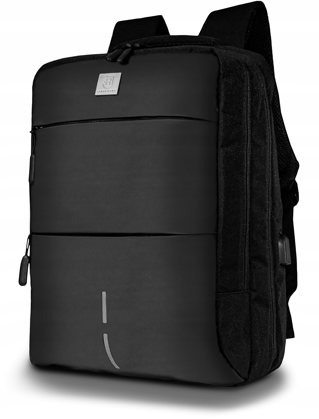 James Hawk Smart Backpack Černý batoh na notebook