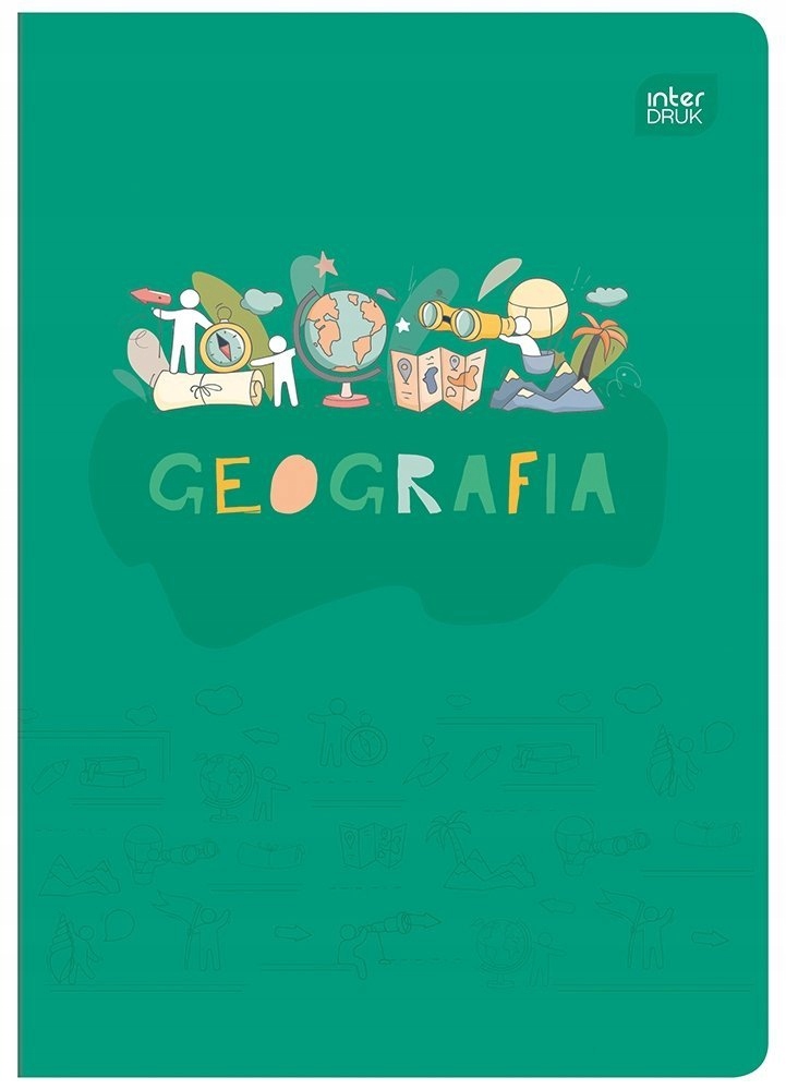 

Zeszyt Tematyczny A5 60 Kartek W Kratkę Geografia