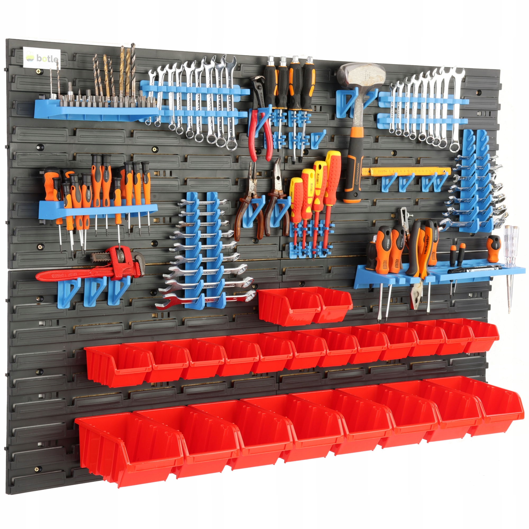 Dílenská Stěna Tabule Na Nářadí 115X78 CM 22 Záchodů Garáž Regál