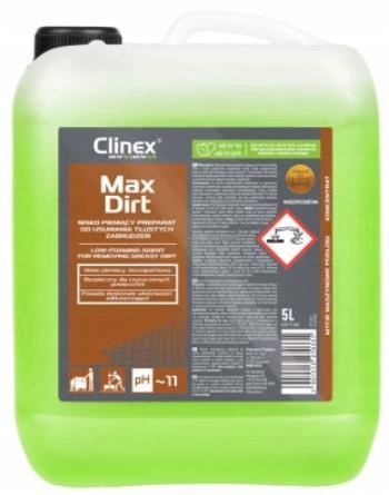 

Clinex Maxdirt Płyn Do Usuwania Tłuszczu 1L