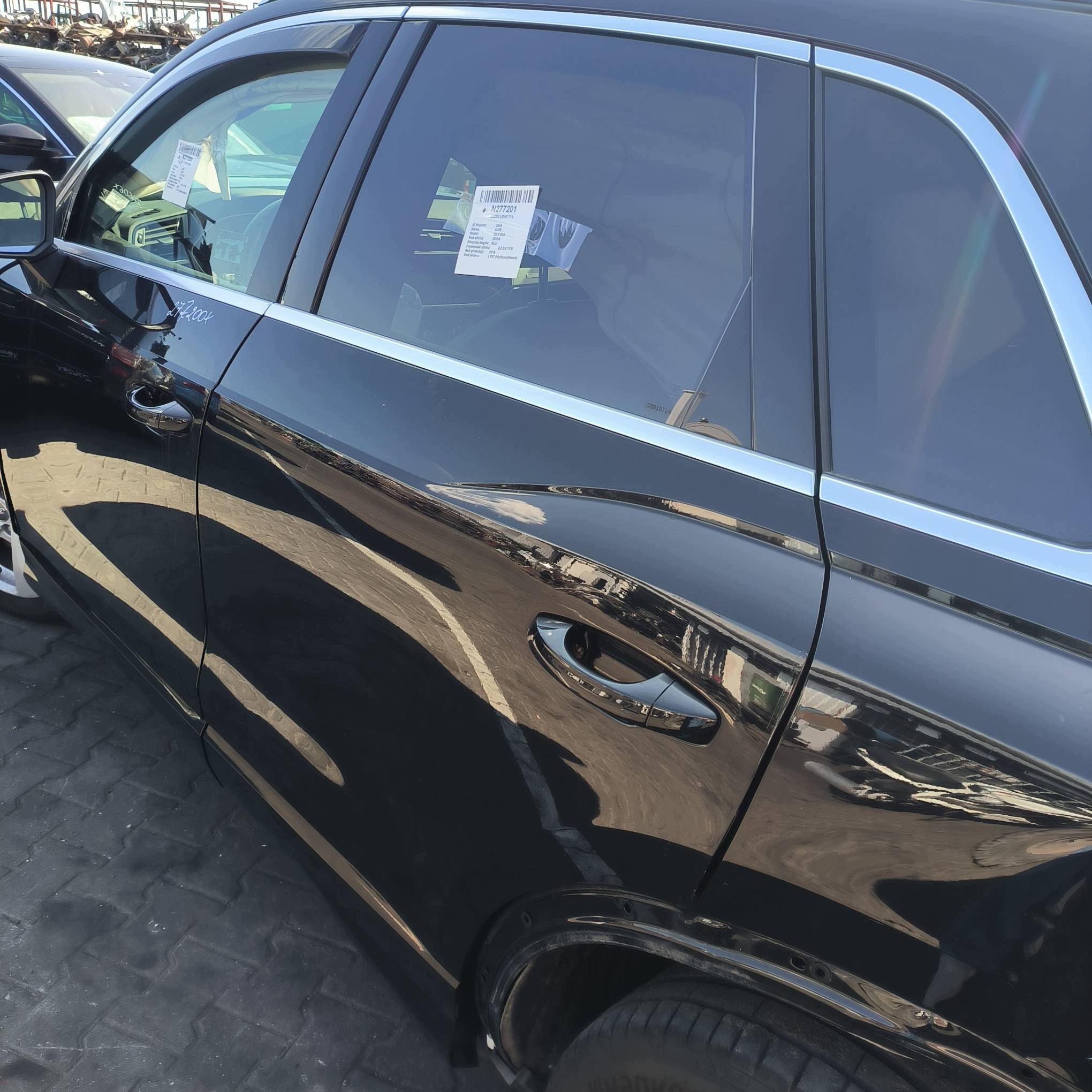 Tür links heck LY9T AUDI Q3 II 83A