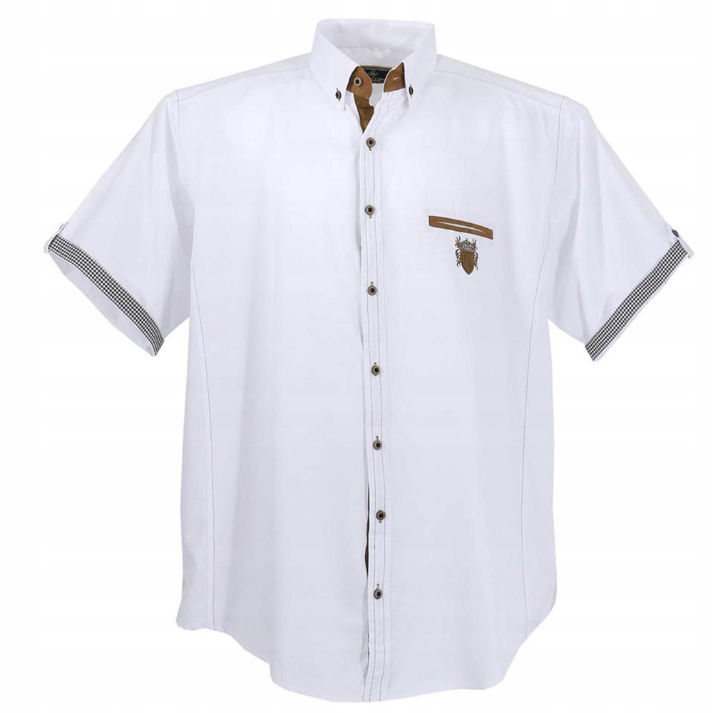 Lavecchia košile pánská 1128 nadměrná velikost 4XL bílá