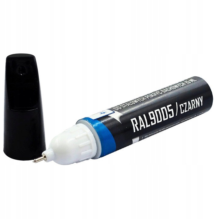 MARKER ZAPRAWKOWY CZARNY DO STALOWYCH POKRYĆ SZYBKOSCHNĄCY RAL 9005 Rodzaj pokrycia blacha trapezowa blachodachówka