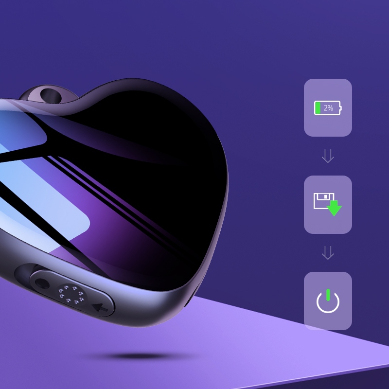 Mini Dyktafon Szpiegowski 8GB Mały Detekcja Wisiorek Brelok Zawieszka HQ EAN (GTIN) 5902659177445