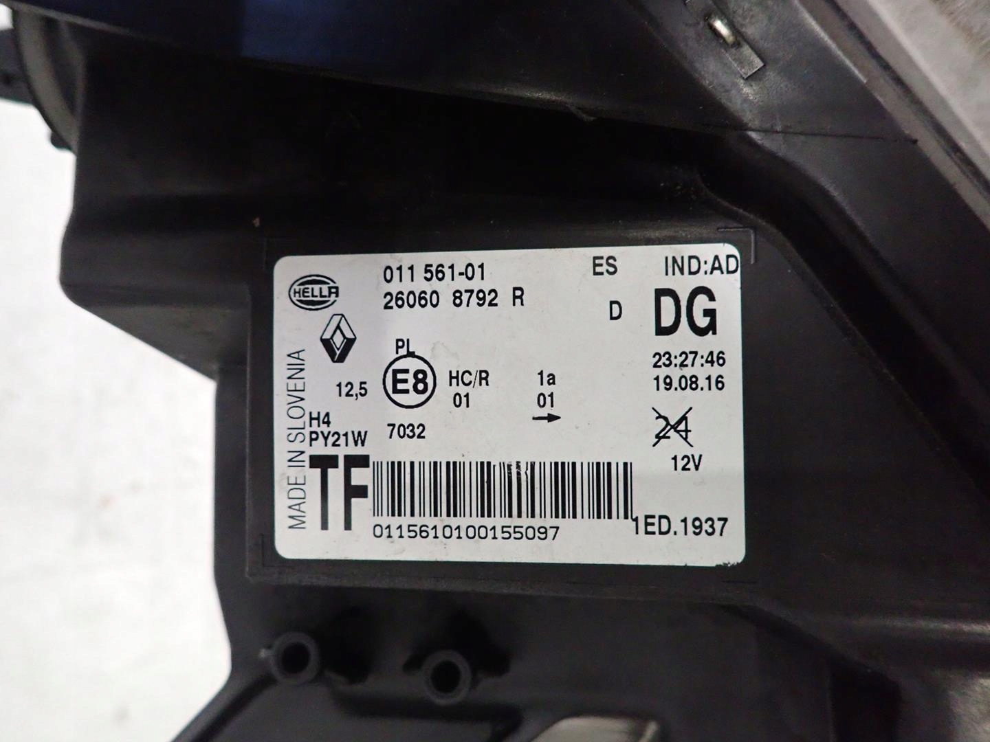 light front front left RENAULT TWINGO III 2014- 260608792