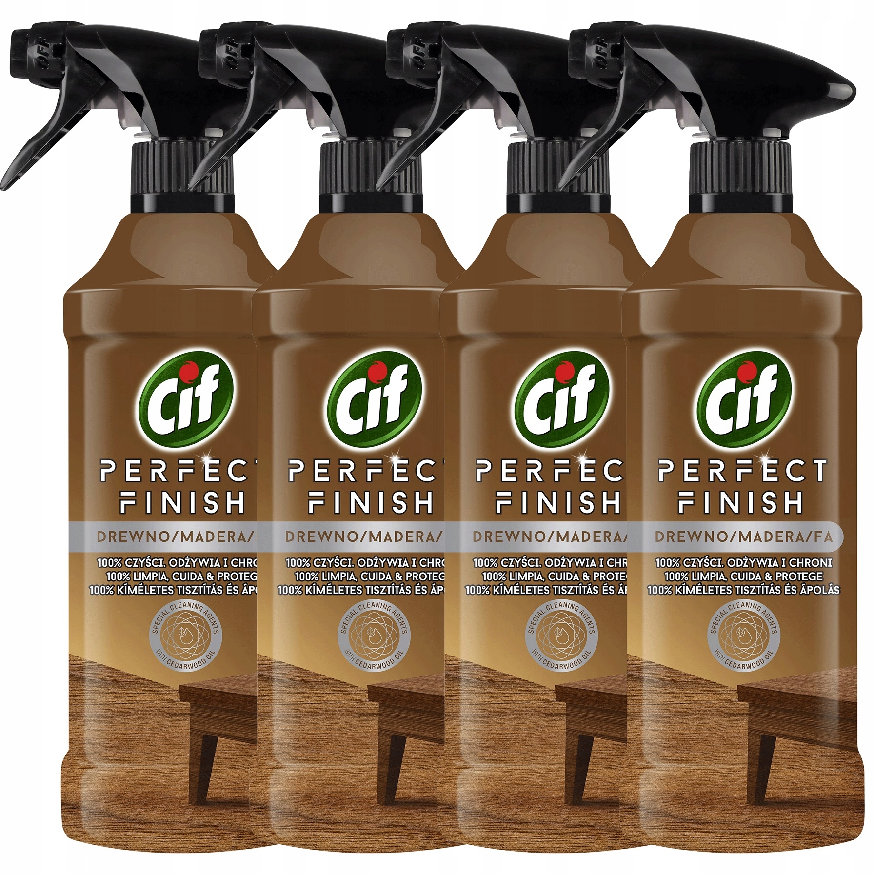 

Cif Perfect Finish Zestaw Mix Spray 4 x 435ml