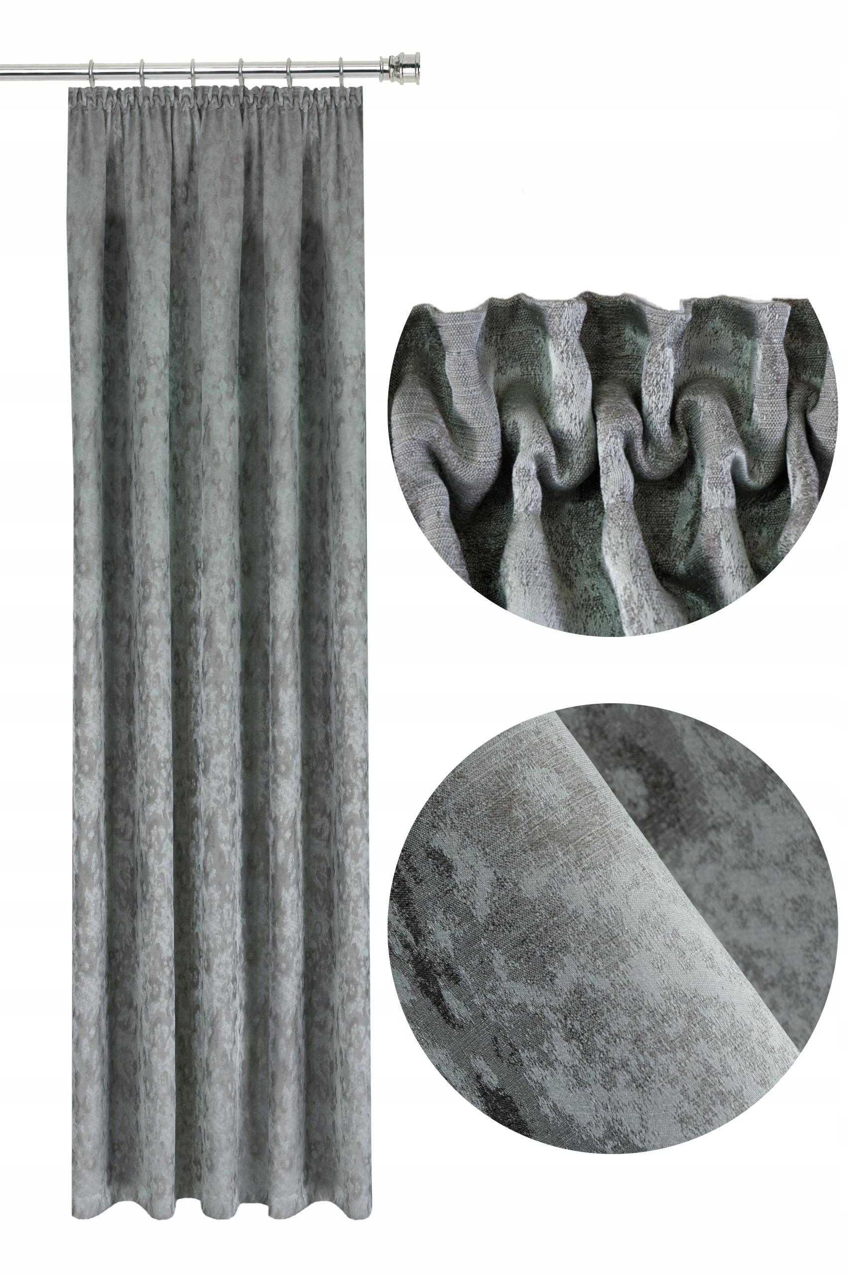 ELEGANCKA zasłona gotowa na taśmie JAKOŚĆ PIERWSZA